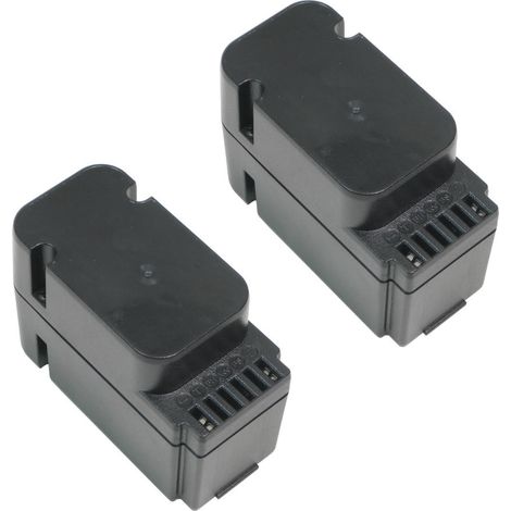2x Trade-Shop Li-Ion Akku 28V 2,5Ah kompatibel mit Worx WG757E WG758E WG797E WG799E L1500 L2000 L2000i M1200i M800i WG783E WG756E WG791E WG793E WR112MI