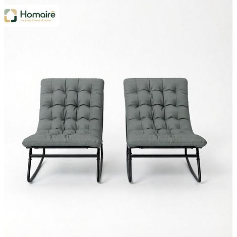 Fauteuil suspendu polyester noir 64 x 101 x 71 cm HOMAIRE (1/5)
