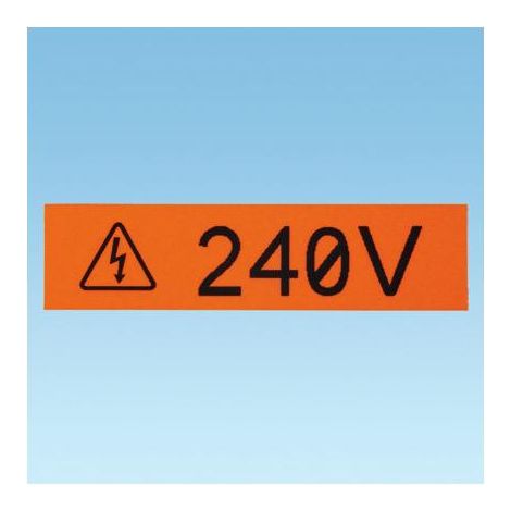 Panduit T100X000VPC-BK nastro adesivo da cancelleria 7,6 m Nero, Bianco 1 pz