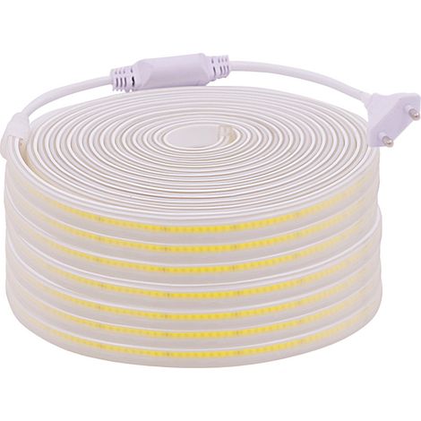 Ruban LED COB 220V Blanc neutre de 50 mètres IP67 (1/5)