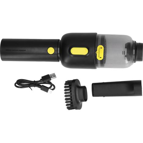 Aspirateur de Voiture Portable, Design Ergonomique, Nettoyage Puissant, Recharge USB, Compact pour Maison et Bureau (1/5)