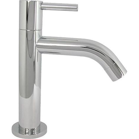 Robinet eau froide TWIN chromé, sans garniture évacuation saillie 90 mm (1/5)