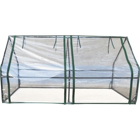 Serra tunnel da giardino terrazza balcone Brixo 180x90 cm