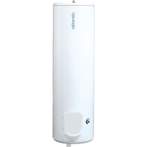 Atlantic – Chauffe-eau à accumulation électrique 200L vertical sur socle – Résistance blindée – Diamètre 575mm – Hauteur 1270mm – 22120 (1/6)