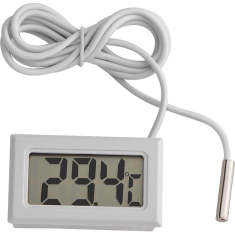 Thermomètre numérique LCD, mini mètre de température, capteur de sonde, thermomètre LCD numérique (1/5)