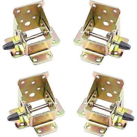Ensemble de pieds de table pliables, cadre de support pliable, charnière autobloquante, quincaillerie pour charnières pliables pour établis, pieds de table (1/5)