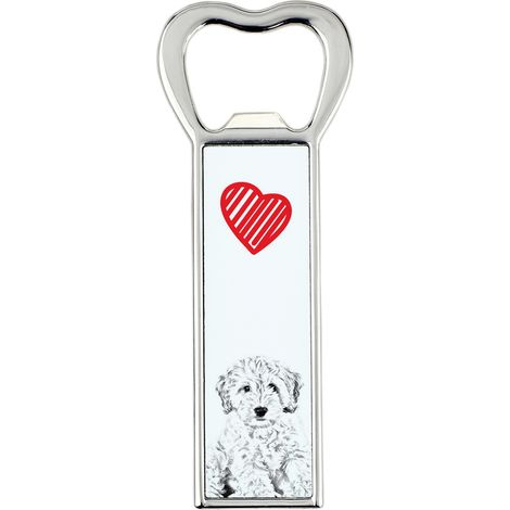 Cockapoo, Cockerpoo, Spoodle: un abridor de botellas con forma de perro, un abridor de nevera personalizado, un regalo único para hombre de Art-Dog. (1/5)