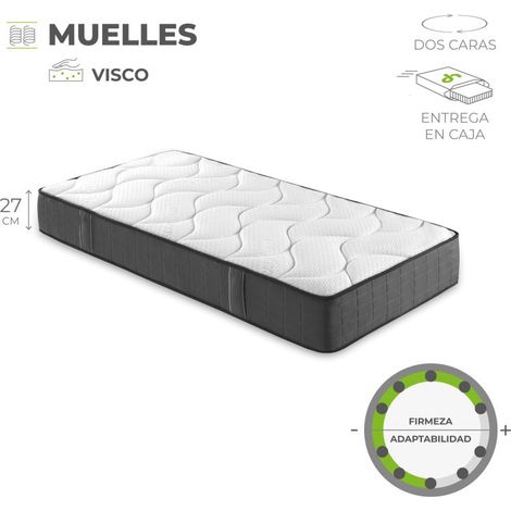 Colchón viscoelástico antialérgico Spring Visco Premium 90x190 (1/5)