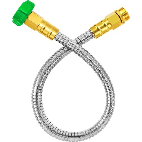 Tuyau d'eau flexible en acier inoxydable, kits de tuyauterie résistants à la corrosion pour une utilisation dans le jardin.-AquaForge (1/5)