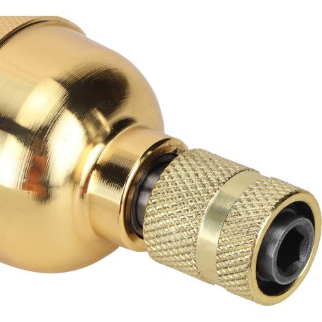 Tournevis pneumatique droit 1/4'' à air comprimé, mandrin 1/4", réversible, 10500 tr/min (1/5)