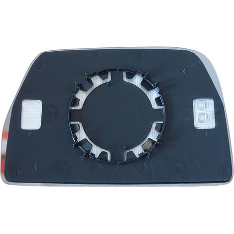 Piastra specchio retrovisore inferiore dx (termica) compatibile per iveco 2006- (1/4)
