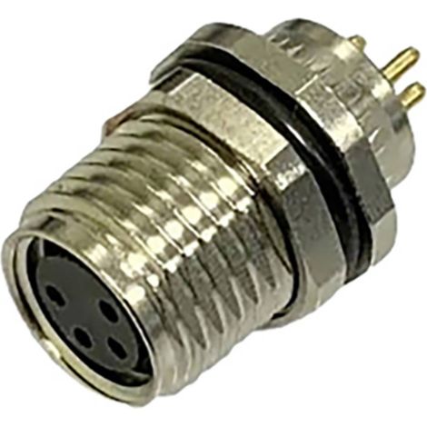 BKL Electronic 2701504 Presa da incasso sensore/attuatore M8 Numero di poli: 4 1 pz. (1/2)