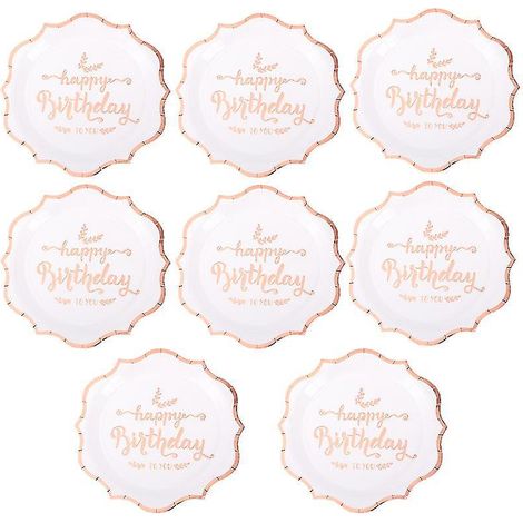 Assiettes en papier pour usage domestique (1/3)