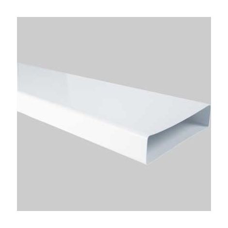 CANALE PIATTO RETTANGOLARE - 55 x 110 x 1000 mm