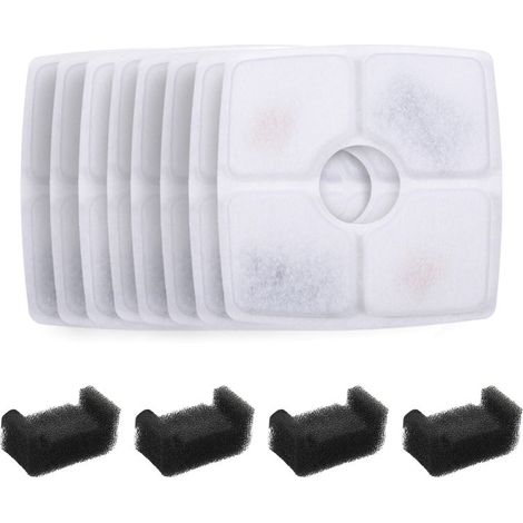 Distributeur Eau Animalier – Filtre Charbon Coque Coco – 4 Couches – Format Carré 8+4 (1/5)