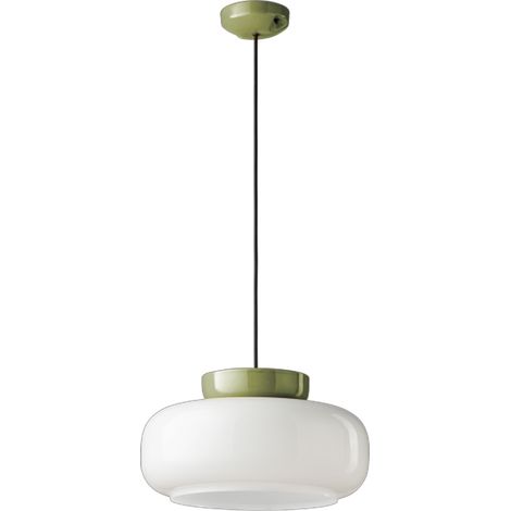 DECO' MARACANÀ C2743, Lampada a Sospensione, Ferroluce - Colore: Verde Salvia (1/2)
