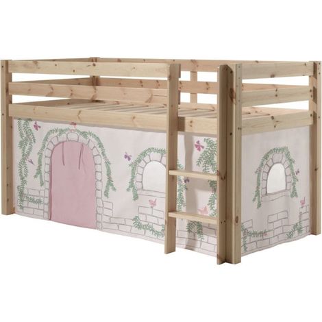 Pack - Lit Enfant & Tente "Pino Birdy" Naturel (1/5)