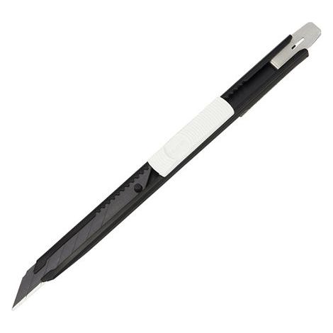 TAJIMA Cutter 9 mm RAZAR BLACK Lame effilée 30° - DC395BK-EUR (1/2)