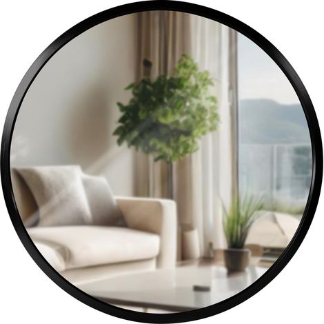 Miroir mural Elsie Noir  S