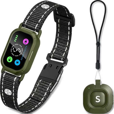 Collier Anti Aboiement Chien et Dressage 2 en 1 sans Choc (1/5)