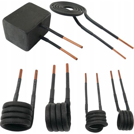 Set di 6 bobine per riscaldatore a induzione per bulloni e dadi (1/5)