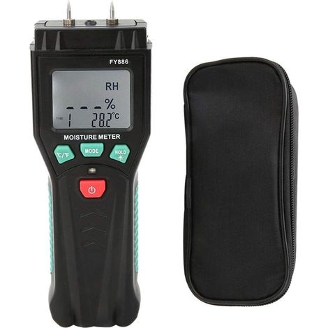 Detector de Humedad, Detector de Humedad de Madera Medidor de Humedad Probador de Humedad Pantalla Digital LCD (1/5)