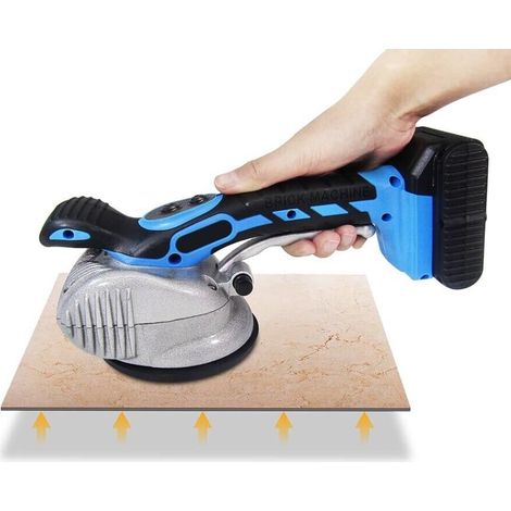 Macchina Vibratore Ventosa Per Piastrelle Mattonelle Marmo Livellatrice Batteria (1/4)