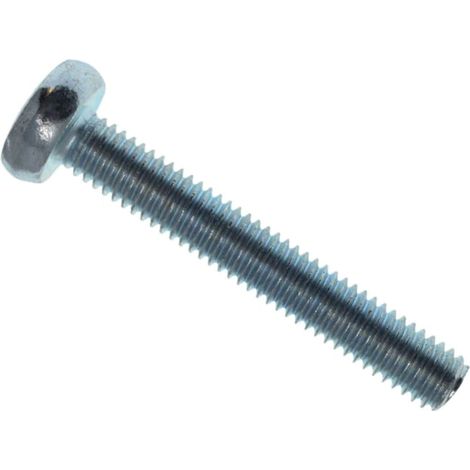 METALMATE Machine Screw Pozi Compatible Pan Head Zp M6 x 40mm Box 25