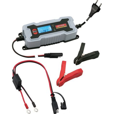 Caricabatterie smart 6V/12V per auto e moto con ricarica automatica ELCA080210200