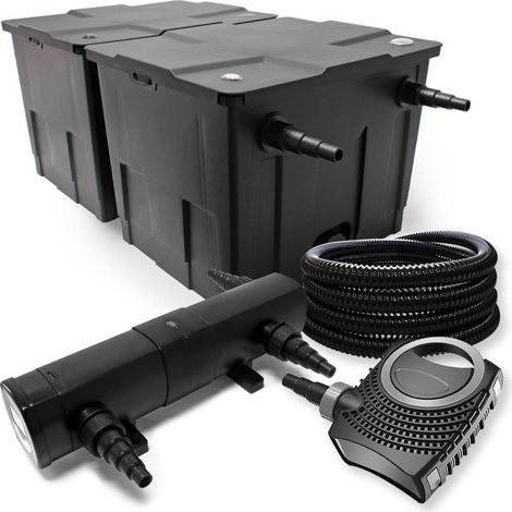 Kit de filtration biologique 36w bassin 60000 L max + tuyau