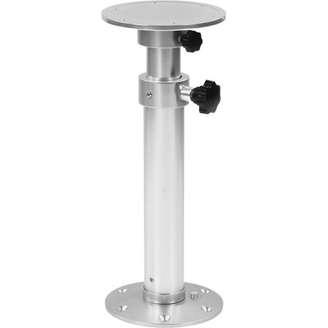 Pied de table réglable 445-690mm, rotatif 360°, alliage d'aluminium, pour bateau, yacht, camping-car et maison (1/5)