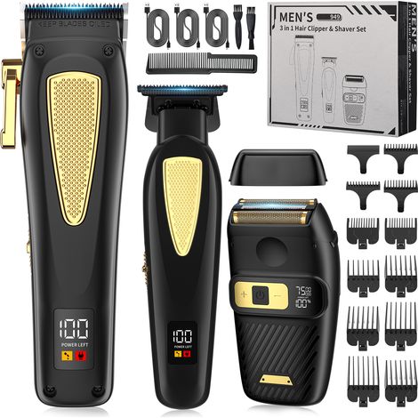 Tondeuse à cheveux, tondeuse et rasoir professionnels (1/5)