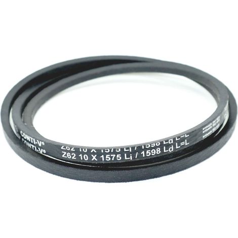 Courroie trapézoidale lisse Contitech Conti V Z62 10 x 1575 Li / 1598 Ld