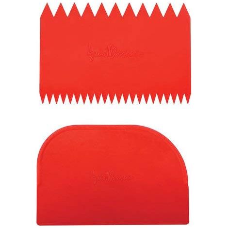 Ghidini Set 2 Espátulas Semiblandas Massari para Decoración de Tartas