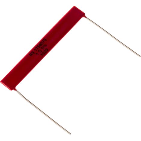 Résistance Film couche épaisse 1GO 5%, 4W Radiale (1/2)
