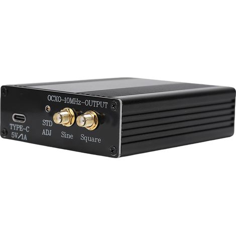Module oscillateur cristal thermostaté OCXO 10MHz étalon fréquence avec boîtier câble Type C (1/5)