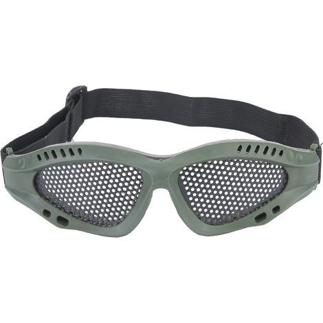 Augenschutzbrille für Outdoor-Sportarten mit verstellbarem Riemen für Kinder (Grün) (1/5)