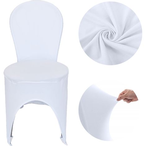 Housse de banquet BLANCHE pour petite CHAISE TULIPE VÉNUS