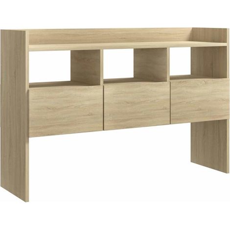 Maison Exclusive - Aparador de madera contrachapada roble Sonoma (1/5)