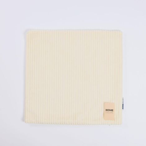 Home Deluxe Funda de cojín de pana LILO - Beige