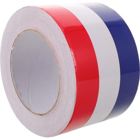 pour voiture de course bandes tricolores 7 5 cm de large