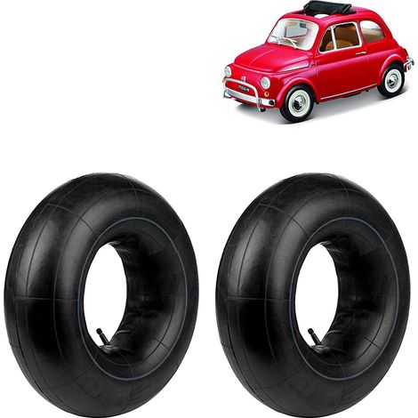 2 CAMERE DARIA 125/135-12 PER PNEUMATICI FIAT 500 DEPOCA F/L/R GIARDINIERA FIAT 126 MOTO APE 12 POLLICI Ecovelo