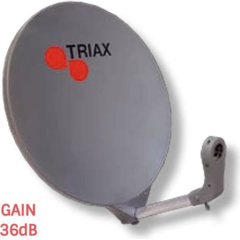 Antenne Parabolique - TRIAX - DAP 611 - 60CM - Anthracite - Gain 36dB (1/4)