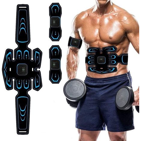 Fajas abdominales - Recargables - Cinturón adelgazante - Cinturón profesional para brazos y piernas - Equipo para entrenamientos en el gimnasio, casa y oficina