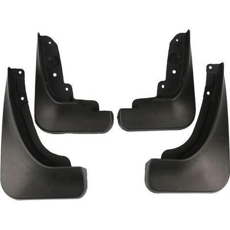 Convient aux garde-boues de voiture Volkswagen Passat Lingyu (2003-2010), en caoutchouc souple, spécialement conçu pour les modèles 03-07 (avec 4 clips jaunes).