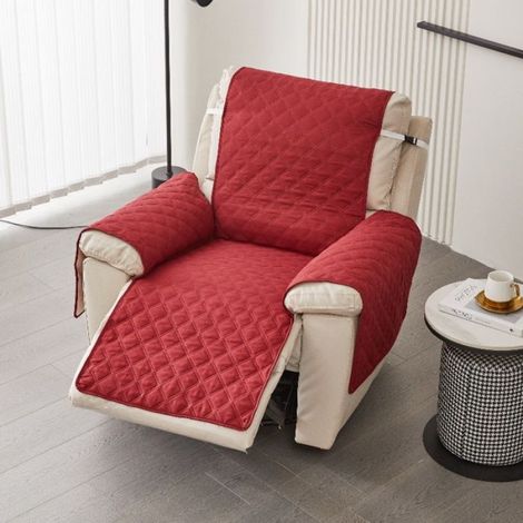 Housse de canapé imperméable, 1 places, antidérapante, protection de canapé, protection de fauteuil pour chiens et chats,Rpuge (1/5)