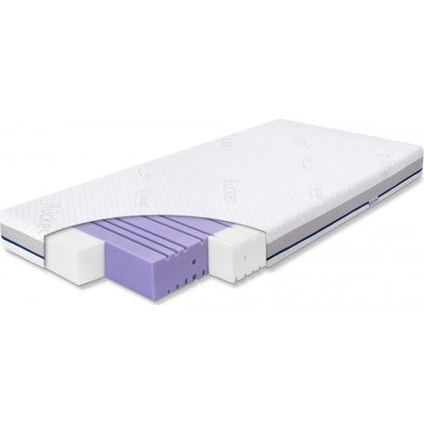 Matelas de lit bébé Rucken Aseptic antibactérien 120x60 cm en mousse HR35 haute élasticité (1/5)