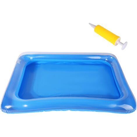 Inflatable Swimming Pool Foot Bath Basin,Inflatable Foot Bath,Pool Foot Bath Basin,Portable Foot Bath,Swimming Pool Entrance Ladder Soaking Basin (1/5)