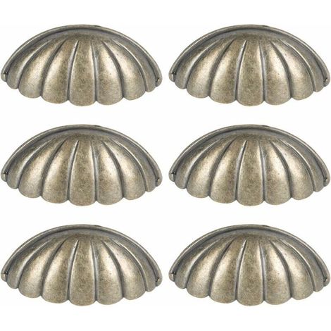 Muschelknöpfe, Türknöpfe im maritimen Retro-Stil, Schrank- und Kommodenknöpfe, Schubladenknöpfe mit Meeresmotiven, Kommodenknöpfe, Küchenmöbel- und Schrankknöpfe