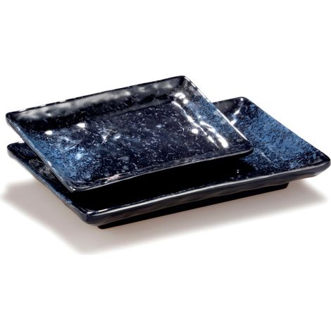 Plat Rectangulaire Mélamine Élégance 25 x 16 cm - Pujadas